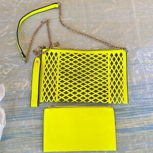 Vibrant Yellow Women's Bag Set